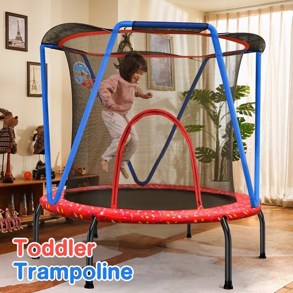 Trampoline for Kids Toddler Indoor Outdoor Small Trampolines for