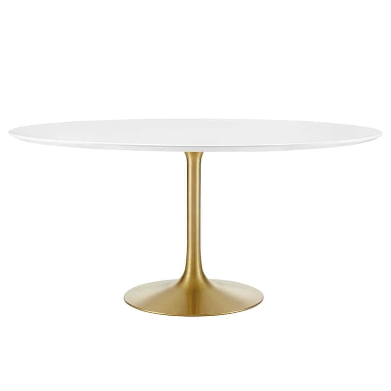 60" Round Wood Dining Table