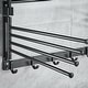 Wall Mounted Foldable Swivel Drying Rack with Hooks - Bed Bath & Beyond ...