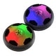 preview thumbnail 1 of 8, Hover Soccer Ball 2-Pack Air Soccer Balls with LED Lights by Trademark Games Black and White - 16 Years and Up