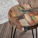 preview thumbnail 13 of 80, Greenage Reclaimed Wood End Table Living Room Night Stand Use