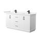Option White / Giotto Quartz Top / Matte Black Hardware
