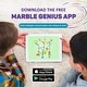 preview thumbnail 5 of 5, Marble Genius Auger Lift: Expandable Marble Run Accessory Set - Blue