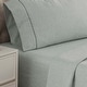 preview thumbnail 3 of 6, Martex Arcadia Heather Herringbone Sheet Set Soft and Breathable