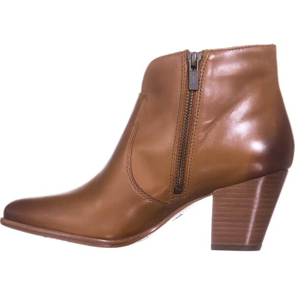 frye jennifer bootie cognac