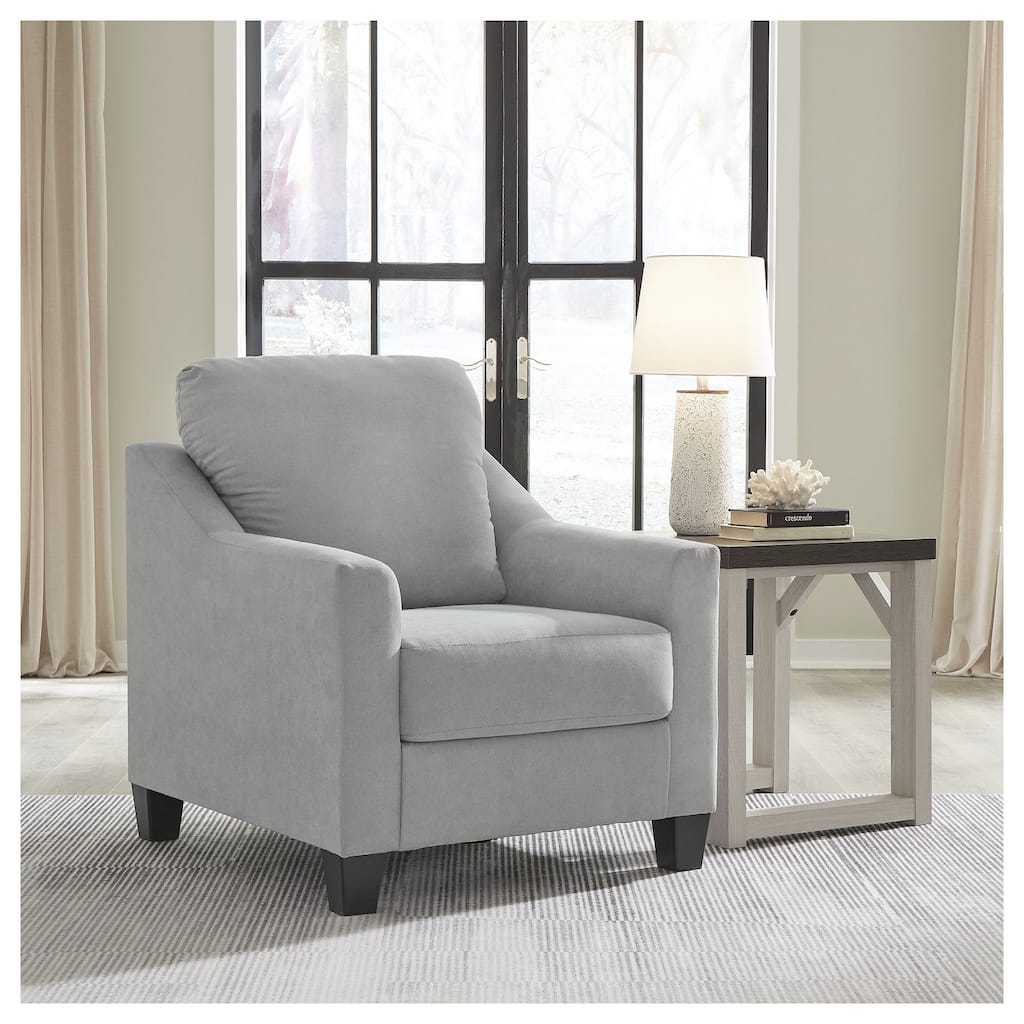 Signature Design by Ashley Adlai Gray Chair - 34"W x 39"D x 40"H