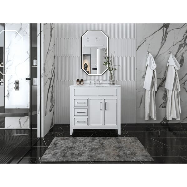 slide 2 of 74, Ancerre Designs Aspen Bathroom Vanity Set