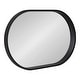preview thumbnail 31 of 30, Kate and Laurel Travis Capsule Oval Framed Wall Mirror