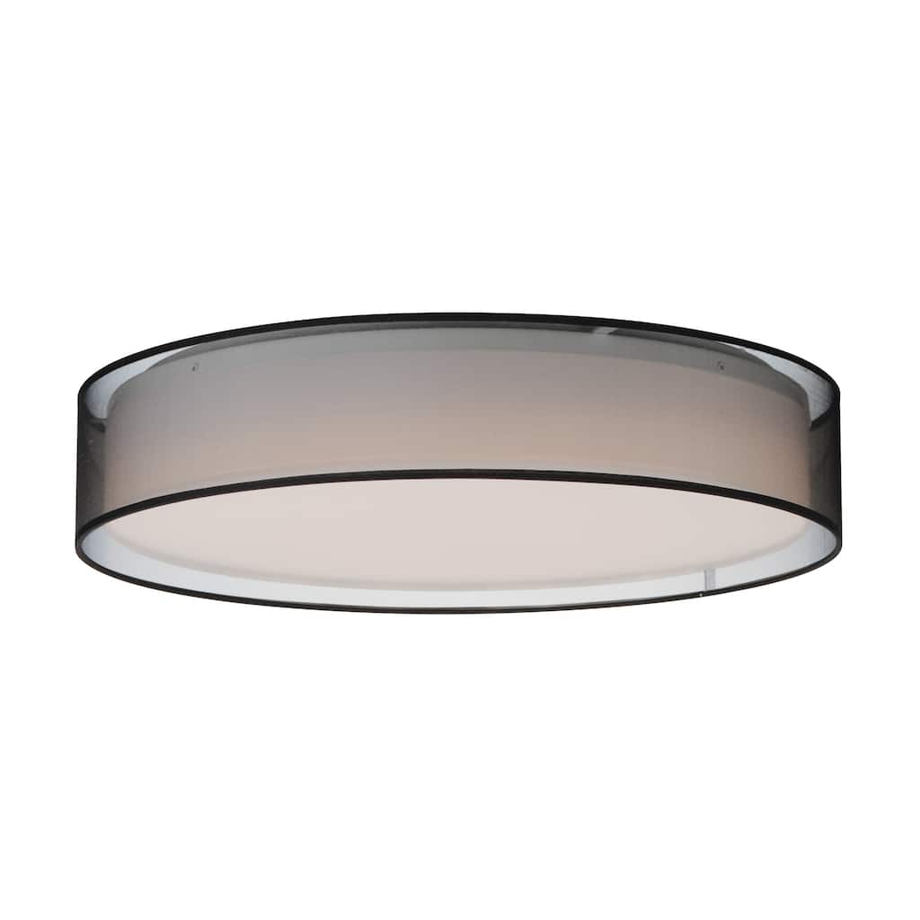 Maxim 10237 Prime 25" Wide LED Flush Mount Drum Ceiling Fixture