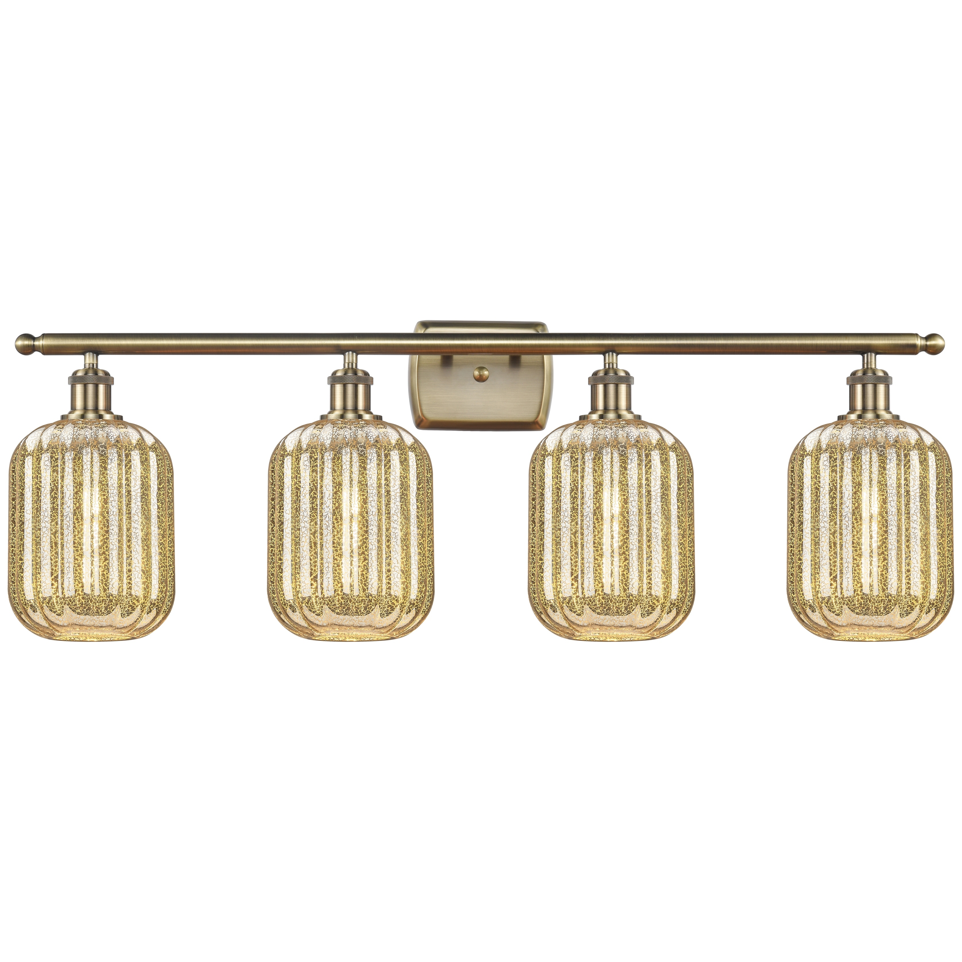 Innovations Lighting Endless Possibilities Ballston - Preston - 4 Light 37" Jar Shade Bath Vanity Light