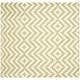 preview thumbnail 10 of 42, SAFAVIEH Handmade Cambridge Lorraine Modern Wool Rug 6' Square - Ivory/Light Green - Square