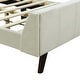 preview thumbnail 27 of 72, Twin/Full/Queen Size Velvet Upholstered Platform Bed Frame with Headboard and Wooden Slats Support, No Box Spring Needed