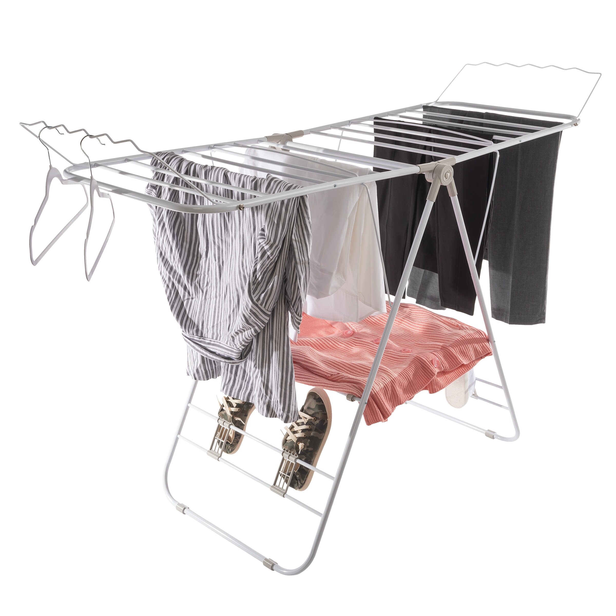 Clothes indoor online drying rack