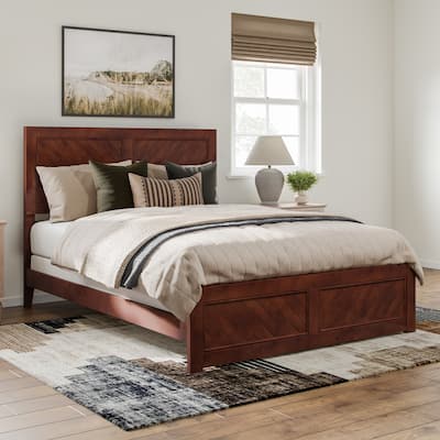 Canyon Foundation Bed Frame with Matching Footboard