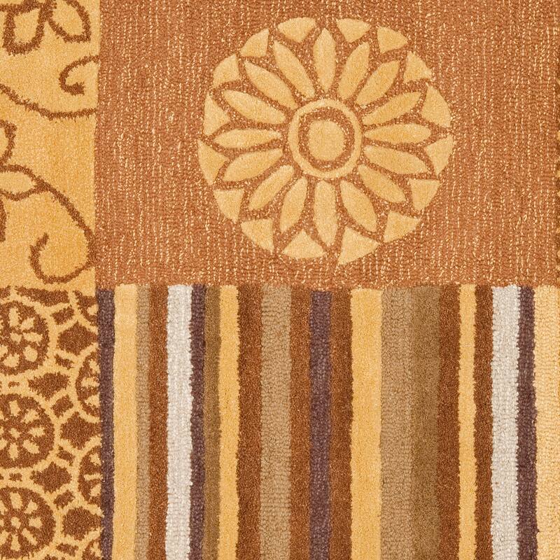 SAFAVIEH Handmade Soho Trixi Patchwork N.Z. Wool Rug