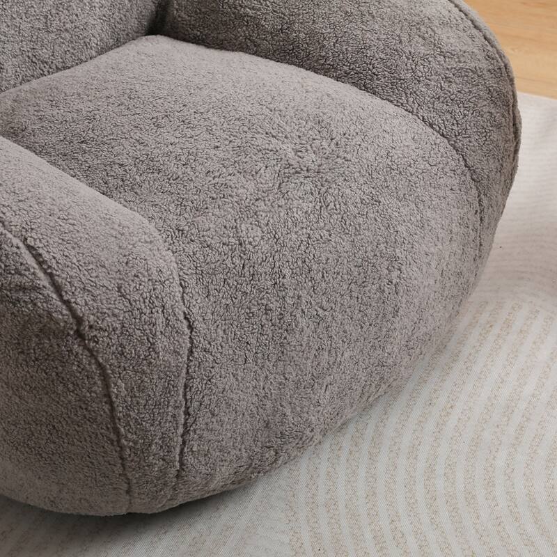 Spacious Comfy Design Bean Bag Couch Chair with Armrest