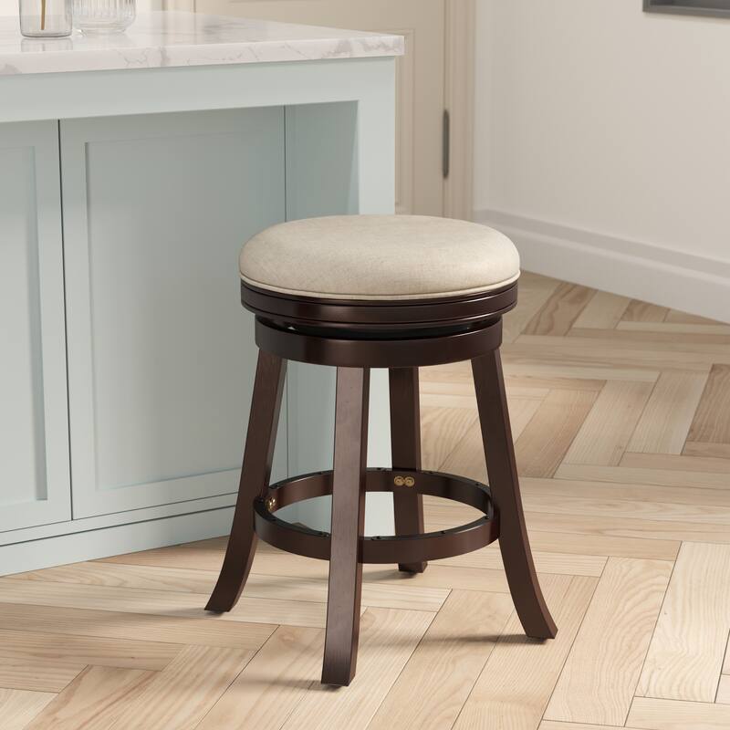DTY Indoor Living Creede Backless Swivel Stool