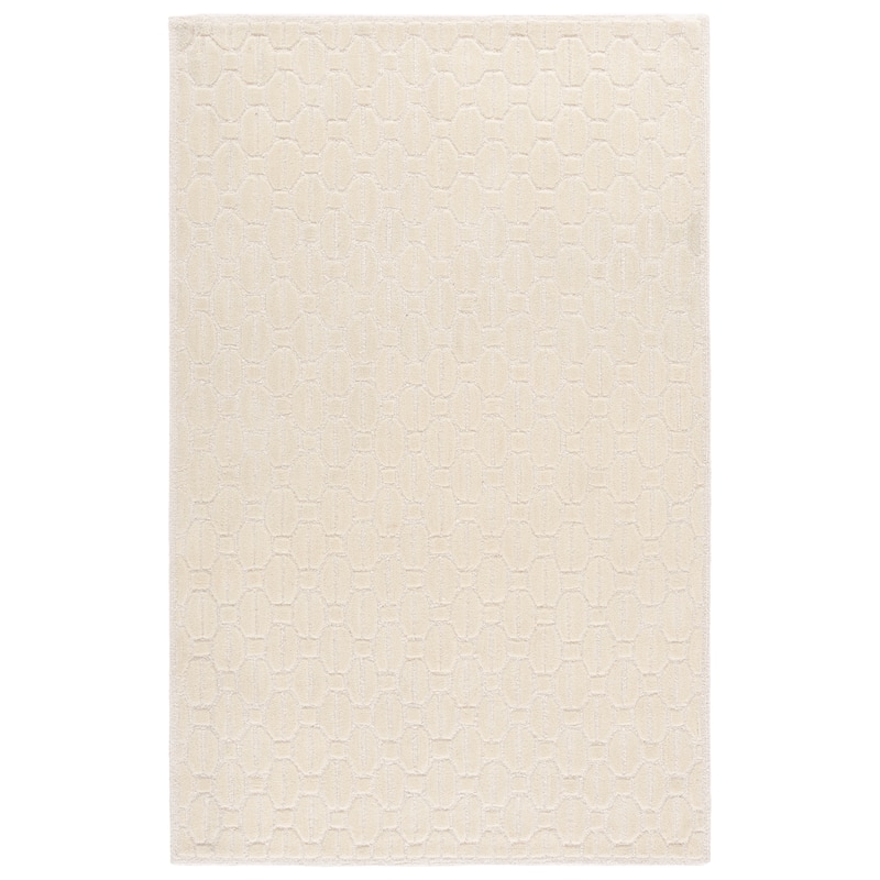 SAFAVIEH Handmade Fifth Avenue Hannele Contemporary Wool Rug - 6' x 9' - Ivory