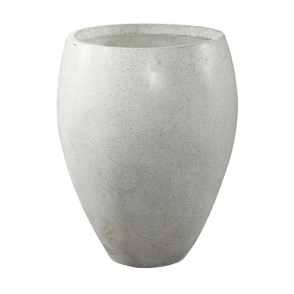Osprey Lightweight Concrete Terrazzo Pot Planter, Grey