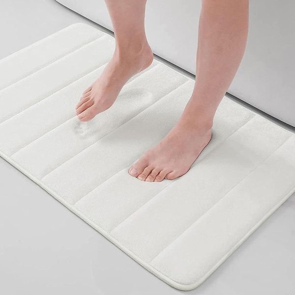 Memory Foam Bath Mat 24"x16"