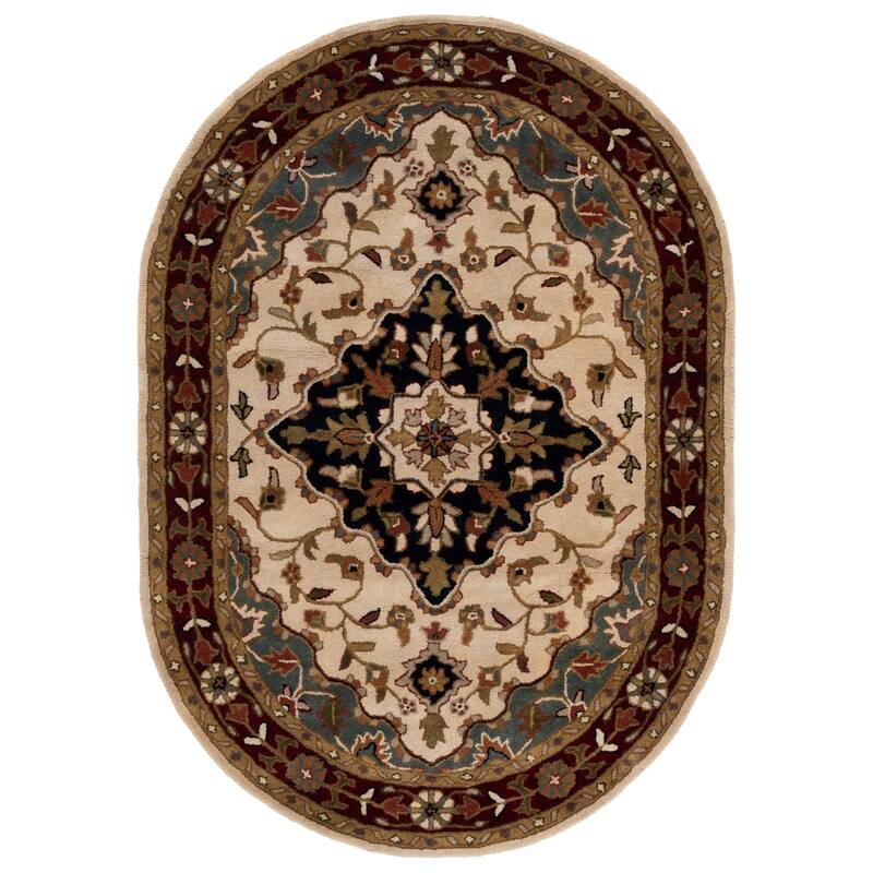 SAFAVIEH Handmade Heritage Kassandra Traditional Oriental Wool Rug