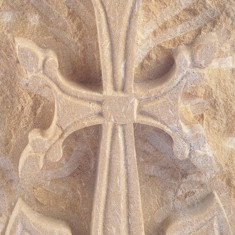 Novica Handmade Great Celtic Cross Felsite Stone Sculpture