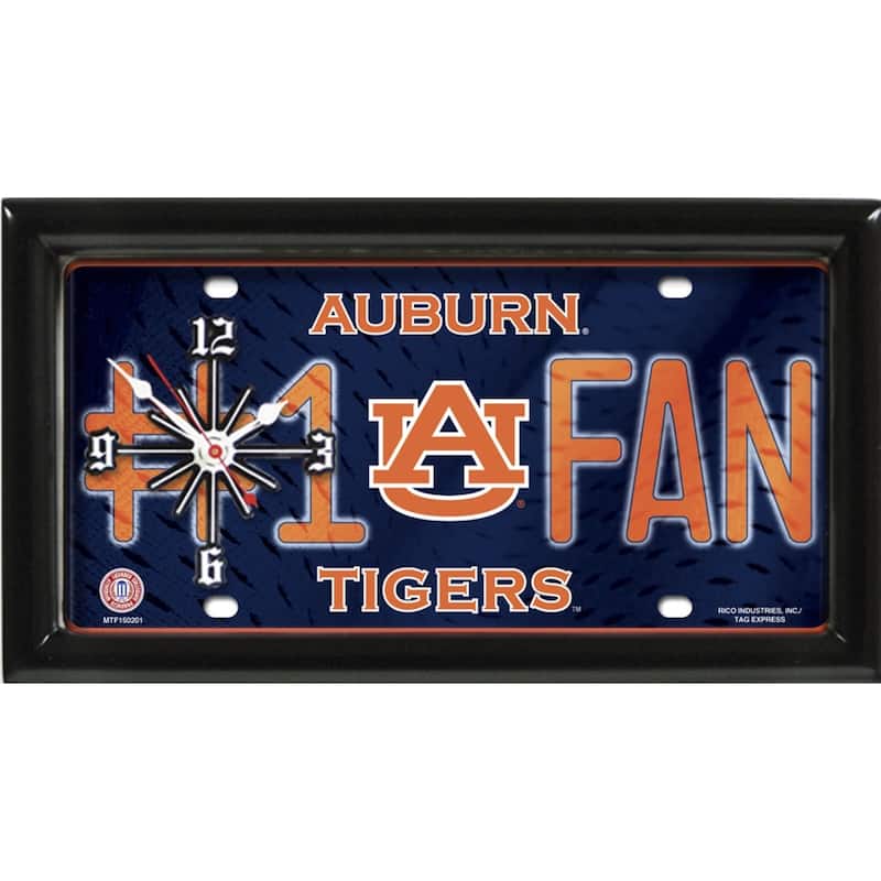Auburn Tigers Clock