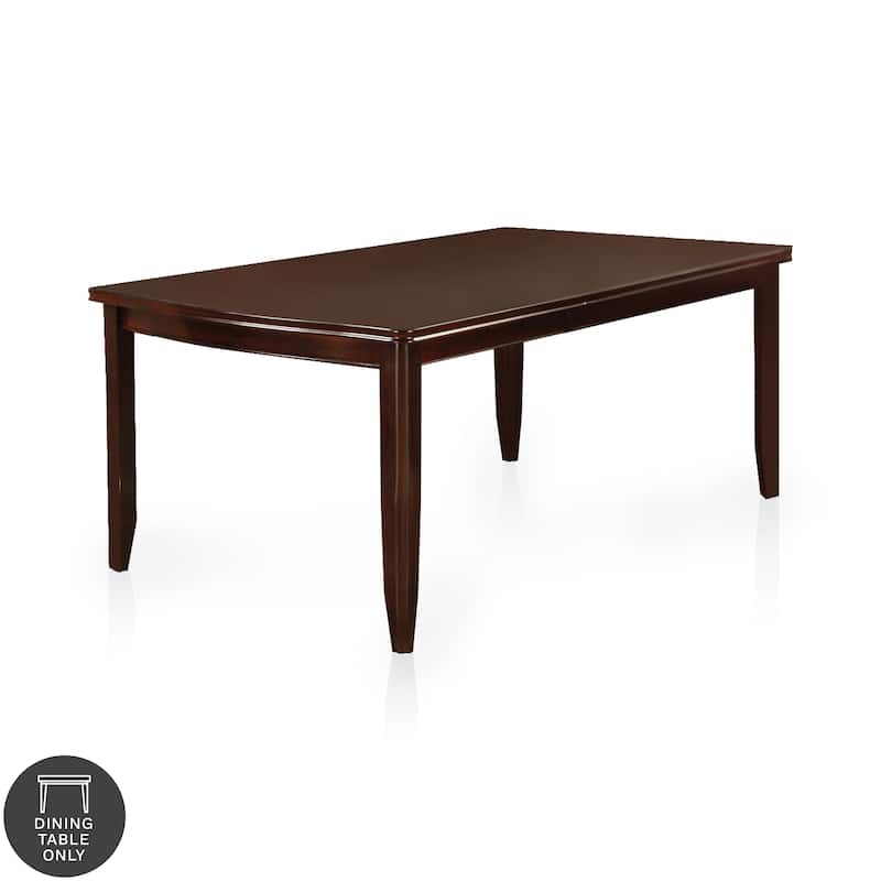 Furniture of America Betsy Espresso 78-inch Wood Expandable Dining Table - Espresso
