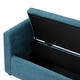 preview thumbnail 59 of 69, Franco Modern Upholstered Storage Bench with Two Throw Pillows and Thick Padded Cushion