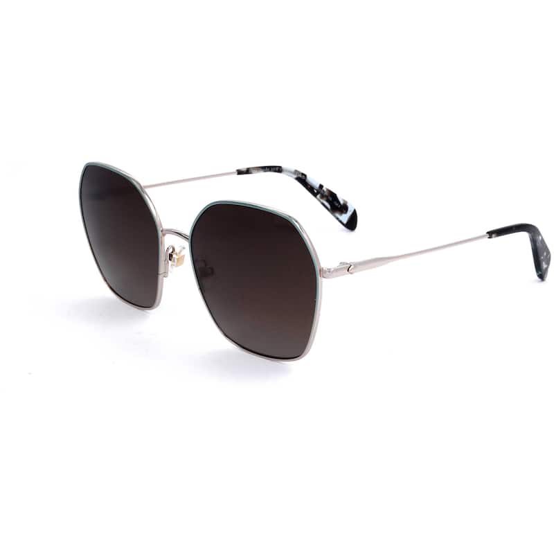 Kate Spade Women's Kenna 57mm Silver Sunglasses KENNA-G-S-LKS-57