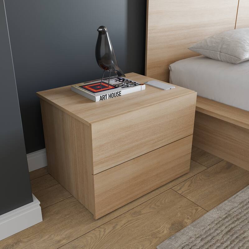James 2-drawer Nightstand