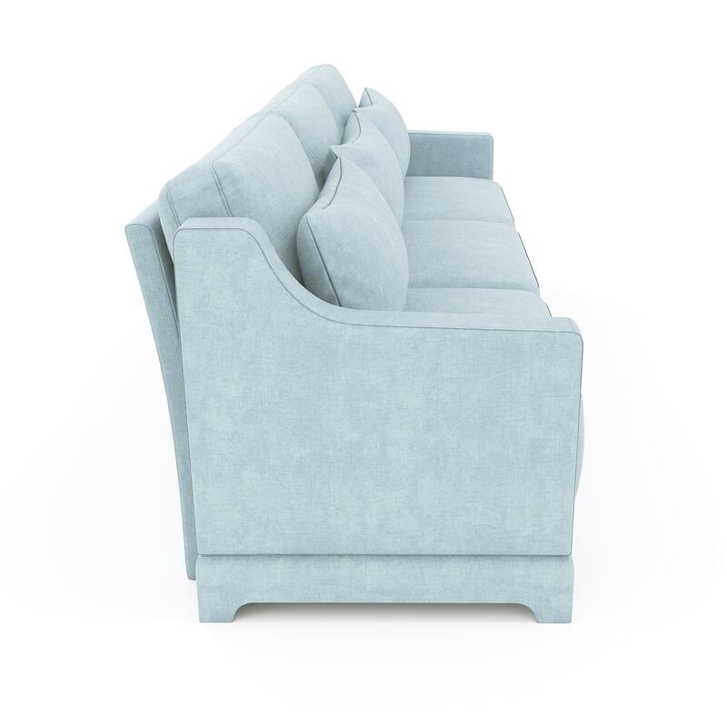 GDFStudio - Calliope Three-Seater Chenille Sofa