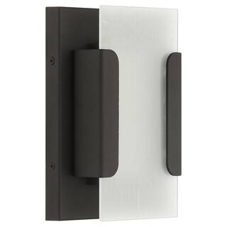 Access Lighting Hubert Short Outdoor LED Wall Mount - Bronze