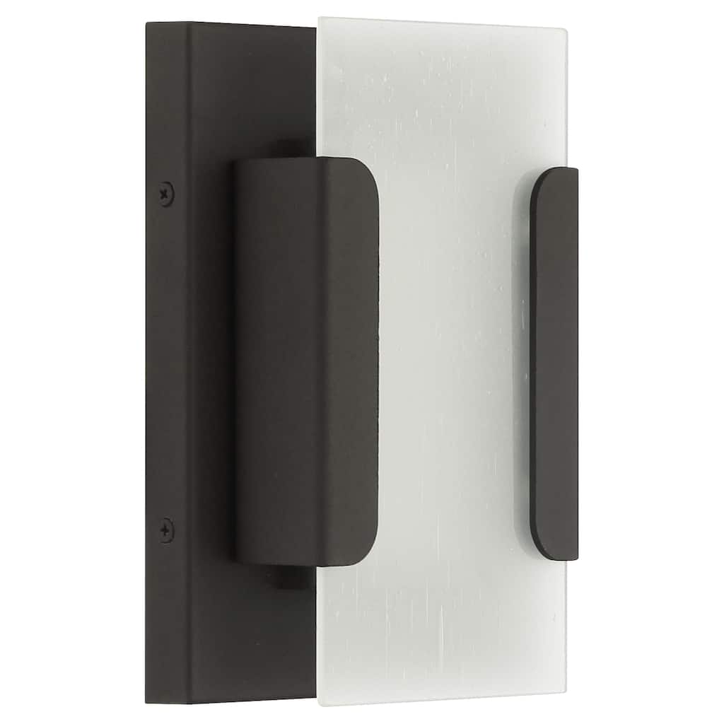 Hubert Short Outdoor LED Wall Mount - Bronze