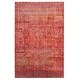 preview thumbnail 10 of 10, SAFAVIEH Valencia Aune Distressed Vintage Boho Oriental Polyester Rug 4' x 6' - Fuchsia/Multi - Rectangle