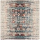 preview thumbnail 15 of 53, SAFAVIEH Monaco Katty Boho Rug 5' x 5' Square - Ivory/Blue