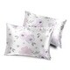 preview thumbnail 1 of 4, Sweet Jojo Designs Lavender Purple Boho Floral Girl Decorative Satin Pillowcases - 2 Pack Set - Bohemian, Shabby Chic Watercolor
