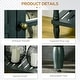 preview thumbnail 7 of 25, HOMCOM Vintage Console Table with 2 Drawers and Cabinets, Retro Sofa Table for Entryway, Living Room and Hallway