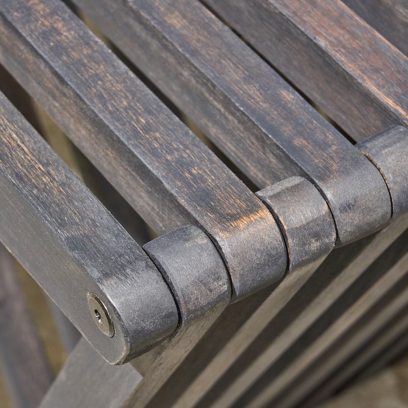 Metropol Outdoor Acacia Wood Bench by Christopher Knight Home