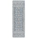 preview thumbnail 25 of 51, SAFAVIEH Handmade Micro-Loop Togzhan Wool Rug 2'3" x 7' Runner - Blue/Ivory - Runner