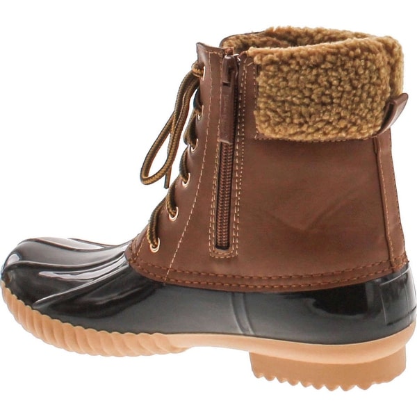 women's lace up side zip boots