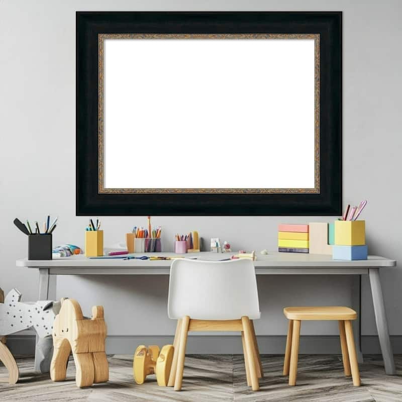 Amanti Art Paragon Bronze Framed Dry Erase Magnetic Board