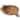 Rustic Olive Wood Bowl with Batik Bone Inlay Handles, 6-inch