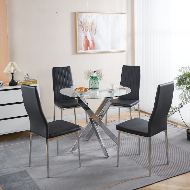 Upholstery Dining Chairs Set of 4