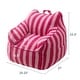 preview thumbnail 51 of 88, Children's Bean Bag Chair,Corduroy Bean Bag Sofa with Armrests