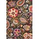preview thumbnail 22 of 48, SAFAVIEH Monaco Sanny Boho Rug 5'1" x 7'7" - Brown/Multi - Rectangle