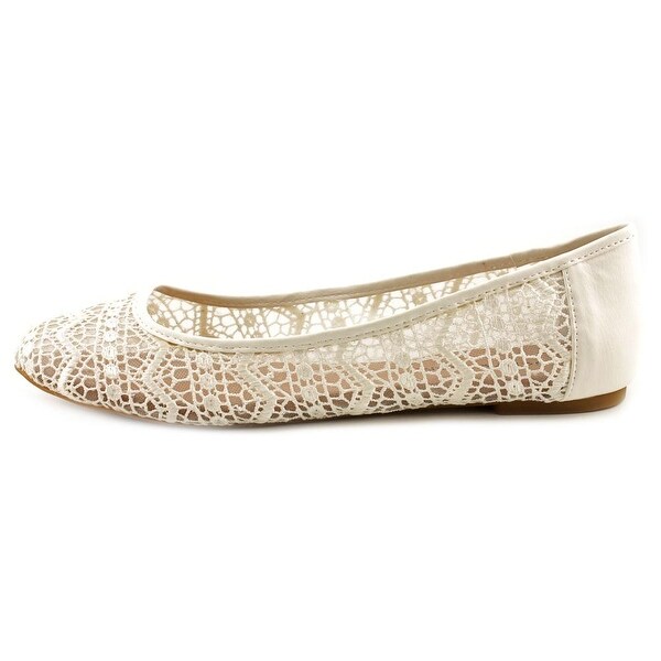 lucky brand white flats
