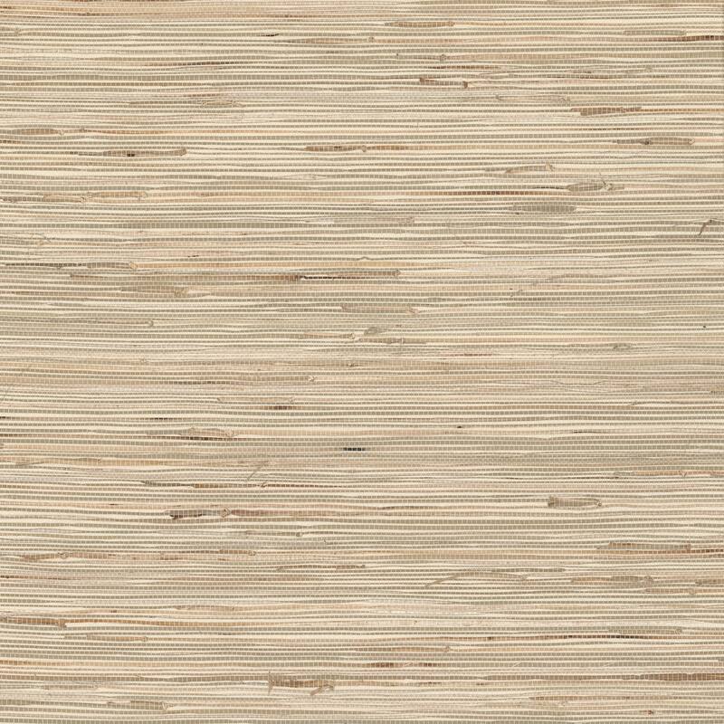 Advantage Kenneth James Sogen Natural Grasscloth Wallpaper - 36in x 288in x 0.025in
