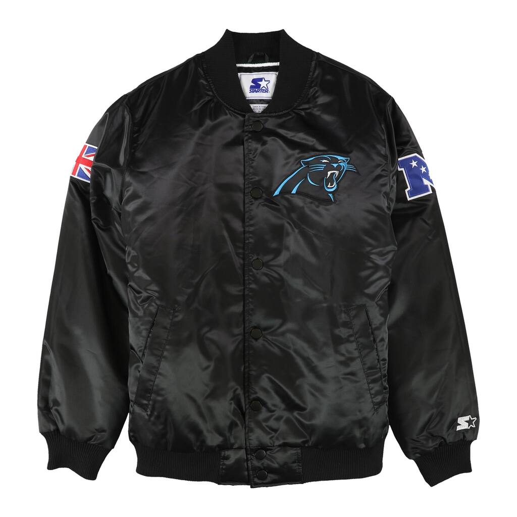 Starter Mens Carolina Panthers Varsity Jacket