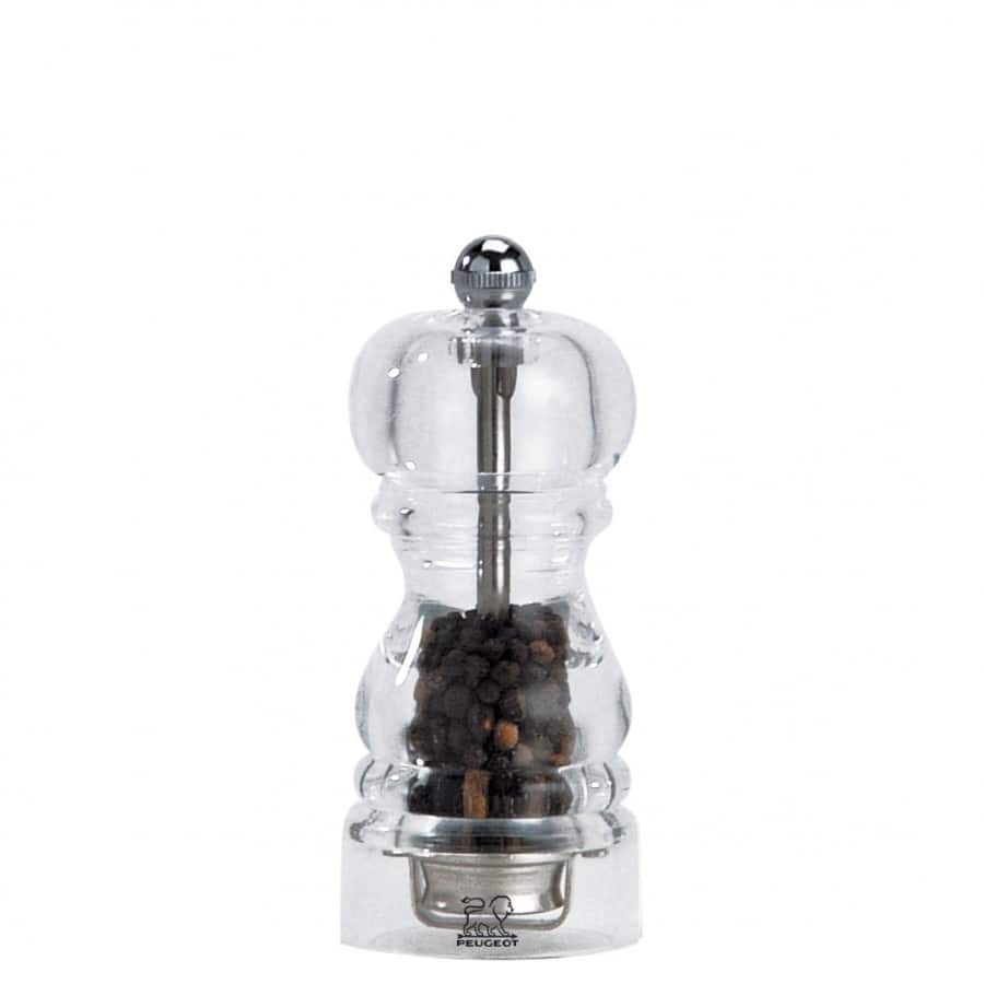 Peugeot Nancy 4.75 Inch Pepper Mill, Acrylic